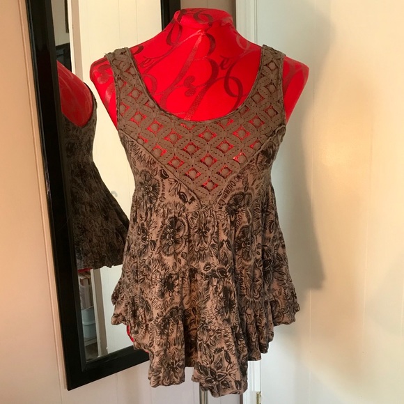 Free People Tops - Free People Swing Tunic Tank Top